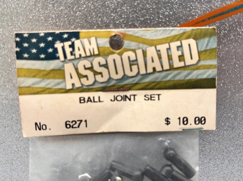 Team Associated RC10 1:10 Ball Joint Set #6271 FACTORY SEALED NEW - Image 2 of 3