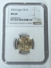 2026 Eagle G$10 1/4oz Gold Eagle Coin NGC MS69