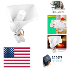 Wired Alarm Siren Horn, 150 dB DC 12V Dual Tone Wired Horn Siren Burglar Anti