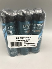 3 Pack Degree Men's Antiperspirant Dry Spray Cool Rush Deodorant 72 Hours