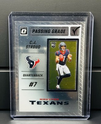 C.J. Stroud - 2023 Panini Donruss Optic - Passing Grade #PG-CS (RC)