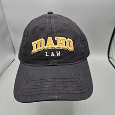 Legacy Idaho Law University Embroidered Baseball Cap Hat Black Adjustable Mens