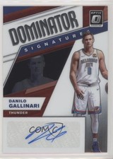 2019 Panini Donruss Optic Dominator Signatures 16/99 Danilo Gallinari Auto 7wx