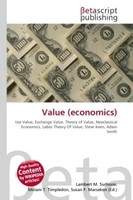 Lambert M. Surhone (U. A.) | Value (Economics) | Taschenbuch | Englisch (2026)