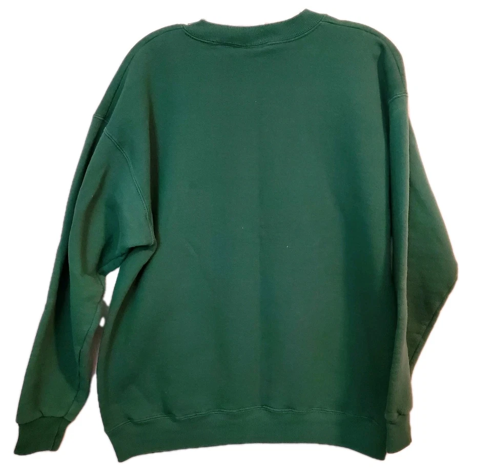 Van Heusen Christmas Sweatshirt Christmas Tree Large Holiday Attire Festive Dres - Image 4 of 4