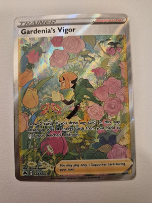 Gardenia's Vigor GG61/GG70 SWSH: Crown Zenith: Galarian Gallery Holo