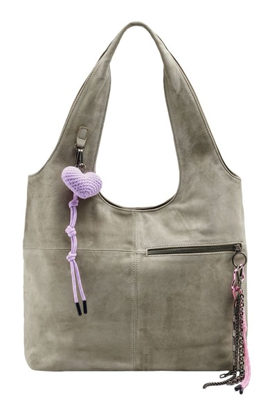 FREDsBRUDER Beautiful Mess Collection Hobo Bag Schultertasche Taupe Neu-image