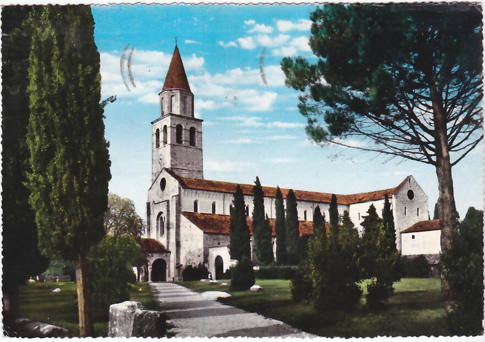AQUILEIA - UDINE - BASILICA DI POPPO - VIAGG. 1964 -64316-