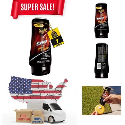 Restore Your Vehicle's Shine with Meguiar's 7 Oz Scratch-X Car Care Solution