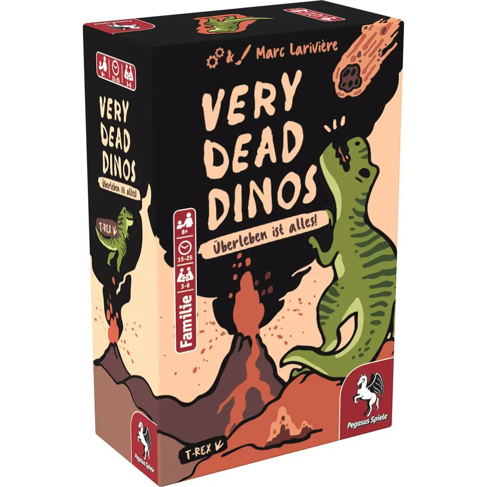 Pegasus Mehrfarbig Very Dead Dinos (T-Rex) (Deutsch, 3 - 6 Spieler) - Bild 3