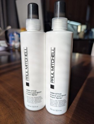 2 x PAUL MITCHELL FIRM STYLE FREEZE N SHINE HAIR SPRAY 8.5 OZ * NEW