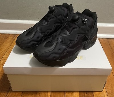Reebok GOAT Exclusive Instapump Fury Black Men's Size 11.5 US