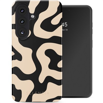 Selencia Vivid Rückabdeckung mit MagSafe Samsung Galaxy S26 - Art Wave Black