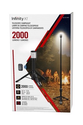 Infinity X1 Telescopic LED Lantern 2000 lm, Tripod, Remote, 6x AA, IPX4