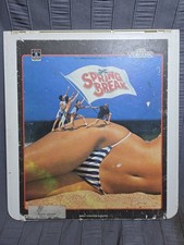 "SPRING BREAK" CED RCA Selecta Vision Video Disc, Vintage - Movie Laser Disk