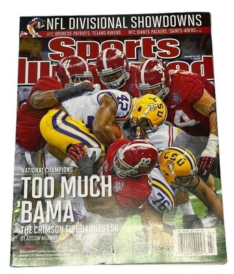 Sports Illustrated Alabama Football NATIONAL CHAMPIONS 2012 ''Too Much 'Bama''