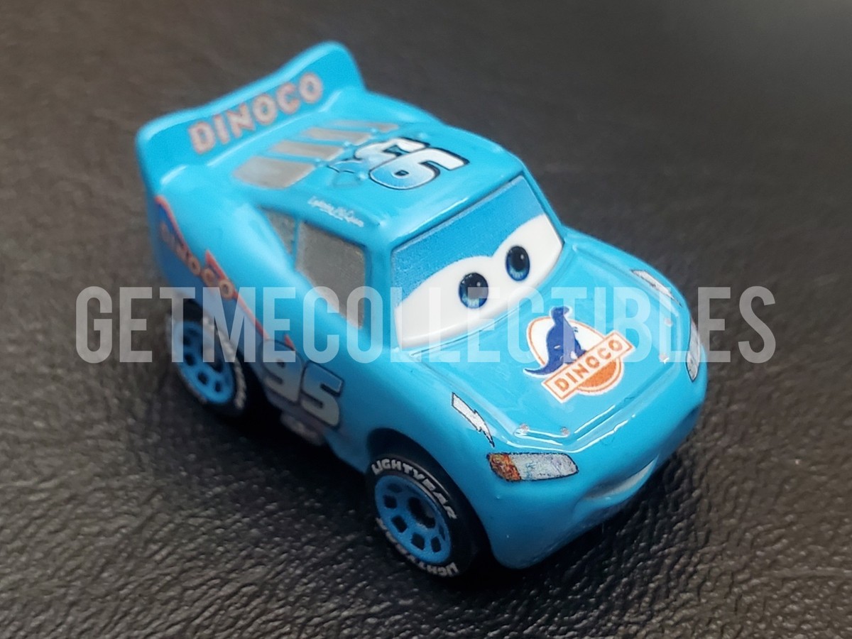 DISNEY PIXAR CARS MINI RACERS DINOCO LIGHTNING MCQUEEN 2026 #7