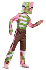 Brand New Minecraft Zombie Pigman Classic Child Costume