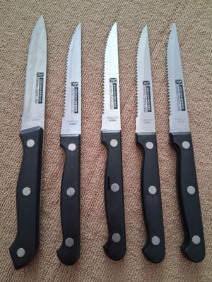 Kuchen Messer 4 Piece Steak Knife, 1 Paring Knife Set