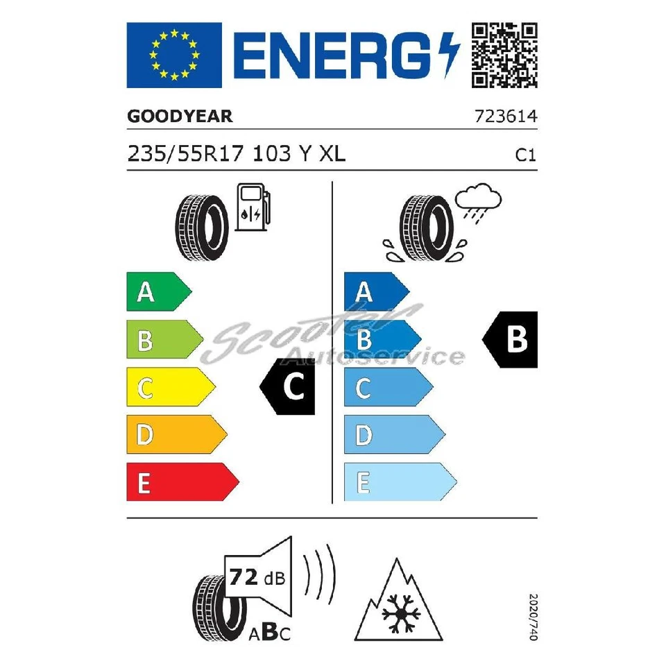 Allwetter-Reifen 235/55 R 17 103Y Goodyear Vector 4-Seasons G-3 3PMSF XL | 9939 - Bild 2 von 4