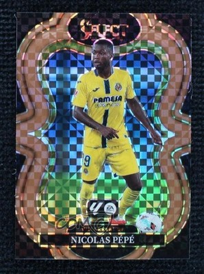 2025 Select La Liga Mezzanine Bronze Checker Prizm 97/99 Nicolas Pepe #139 1bi3