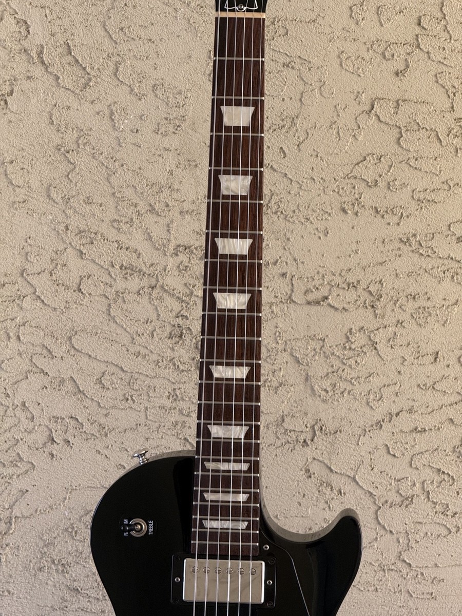 Gibson Les Paul Studio Ebony Black w/ OHSC Push Pull Pots | eBay