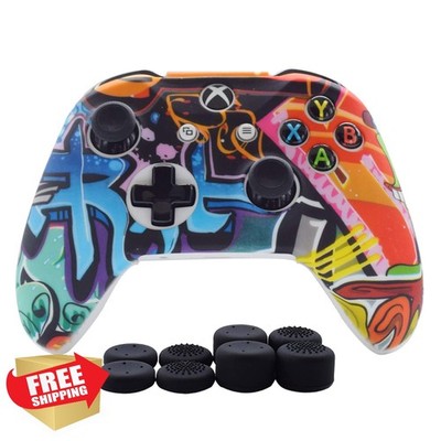 Hikfly White Octopus Gel Cover Xbox One Controller