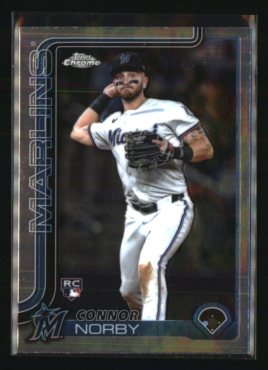 2025 Topps Chrome #199 Connor Norby Sepia Refractors