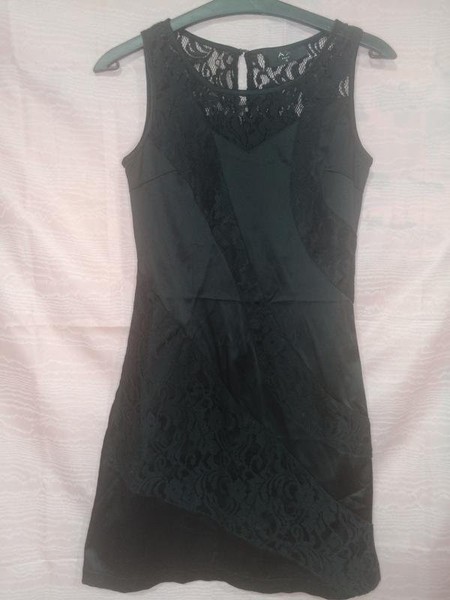 Women Ax Paris Dress Black Cotton S