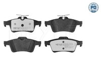Bremsbelagsatz Scheibenbremse Hinterachse FüR Ford Mazda Opel Saab Volvo C-MAX