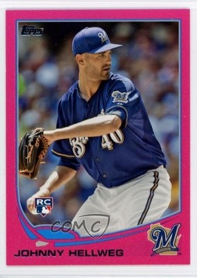 2013 Topps Update Pink 9/50 John Hellweg Johnny Hellweg #US19 Rookie RC 0ut3