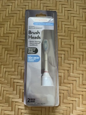 WALGREENS Philips Sonicare e-Series Replacement Brush Heads, 2 pack