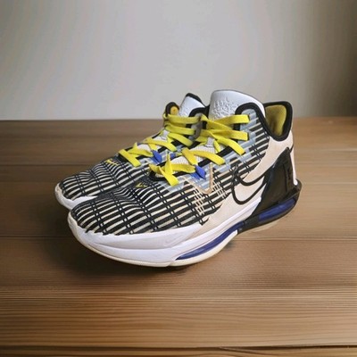 Nike Lebron Witness 6 Basketball Shoes ''Lakers'' White Black 21 CZ4052 Low Mens 8