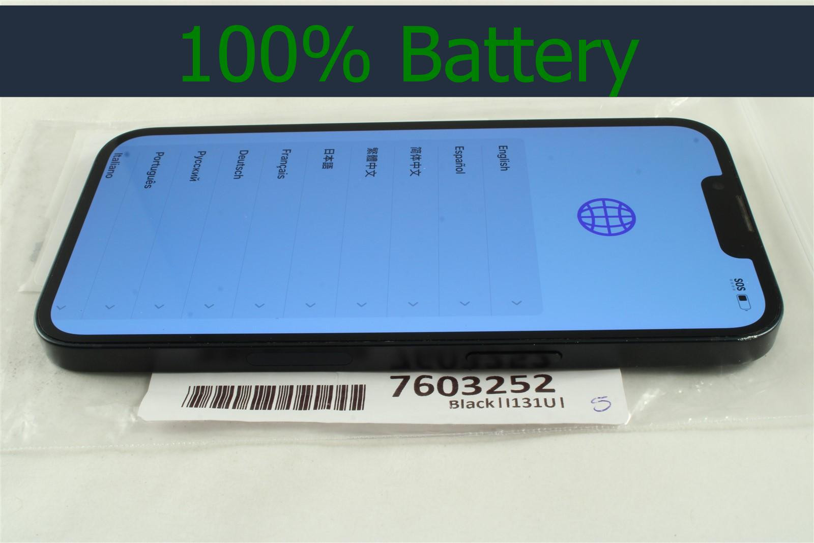 Apple iPhone 13 128GB Unlocked AT&T T-Mobile Verizon GSM 100% batt! 7603252