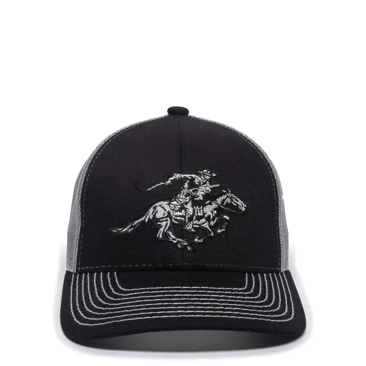 Outdoor Cap Winchester Standard WIN46B Black/Light Grey, One Size Fits