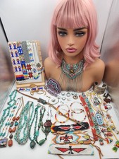 Large Native American Jewelry Lot. Lots Of 925