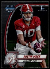 2024 Bowman University Chrome #87 Austin Mack