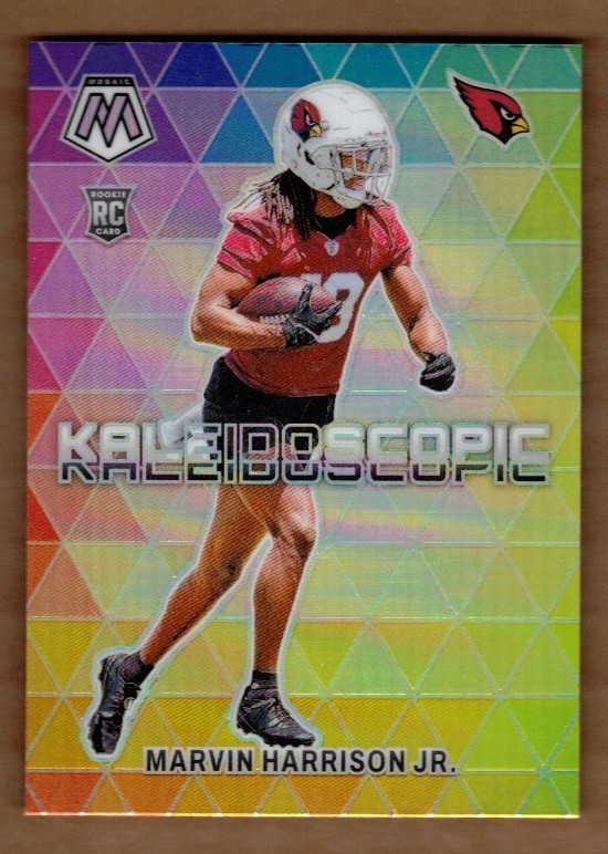 2024 Panini Mosaic Kaleidoscopic #18 Marvin Harrison Jr. SSP