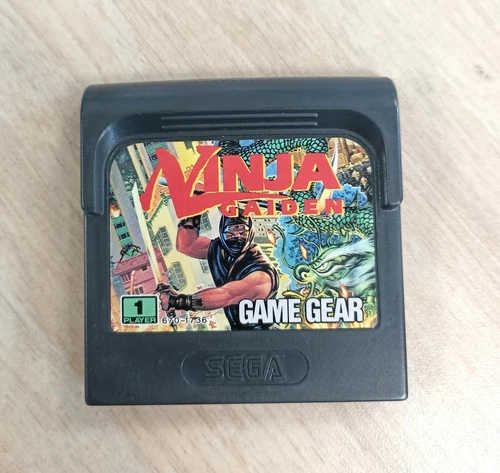 Sega Game Gear Ninja Gaiden Game