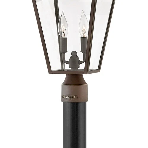 Hinkley Lighting 2561-LV Alford Place 12v 3.5w 2 Light 20" Tall - Black - Picture 2 of 9
