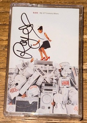 Casette RAYE 21st century blues Signed Hand Personally RAYE Oscars Grammys Rare