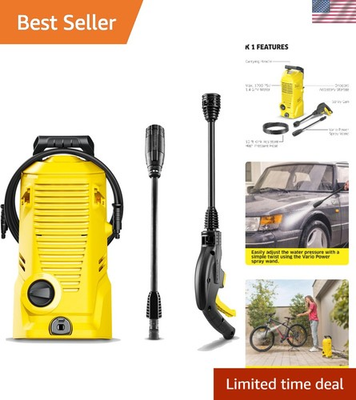 #ad Kärcher K 1 Pressure Washer 9.8 lbs of Portable Power for Yard amp; Vehicle Care $116.99