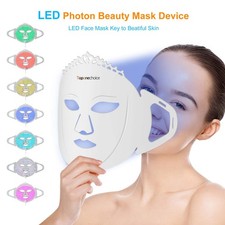 7 Color LED Red Blue Infrared Face Mask Light Therapy Multi-function Home Use