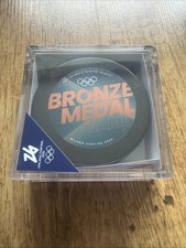 Hockey su ghiaccio Puck Bronze Game Olimpiadi 2026 Milano & Cortina Puck IMBALLO ORIGINALE NUOVO