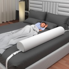 Premium Bed Bumper for Toddlers with Adjustable Straps  Portable Rail Bumper...
