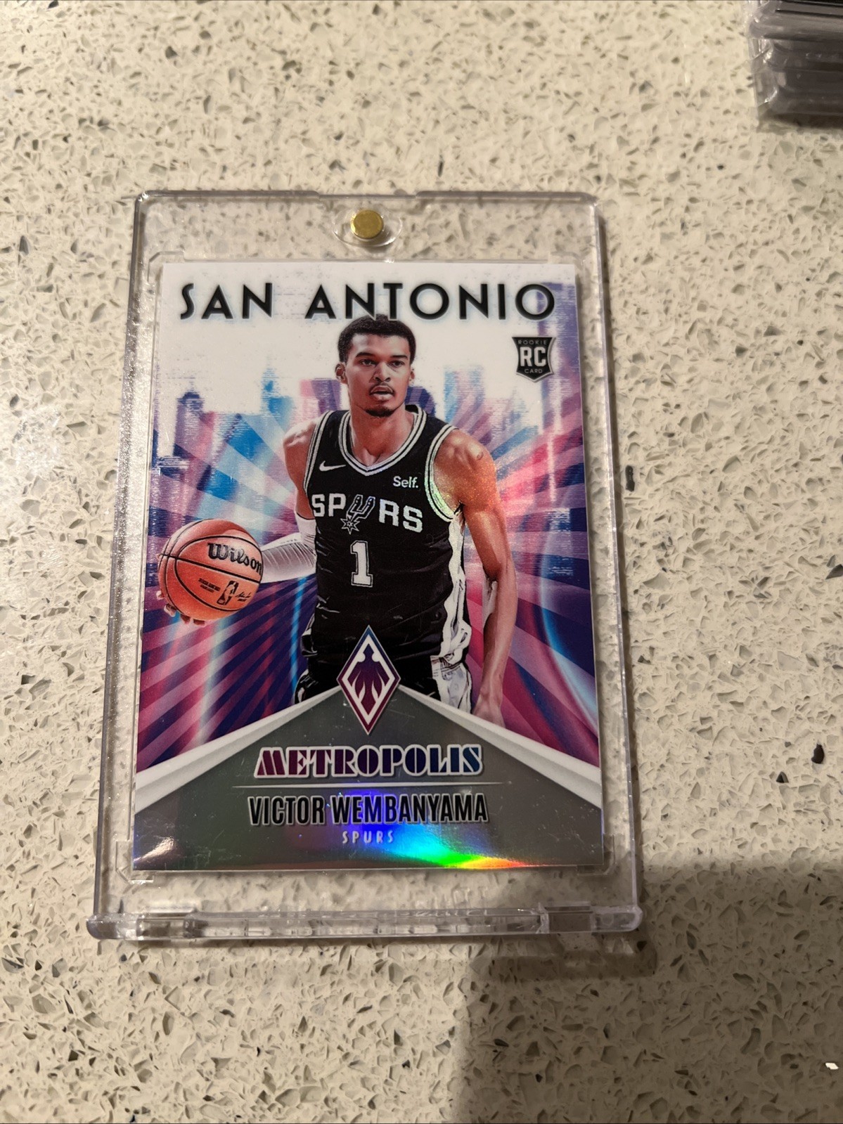 2023-24 Panini Phoenix - Metropolis Victor Wembanyama #5 (RC)