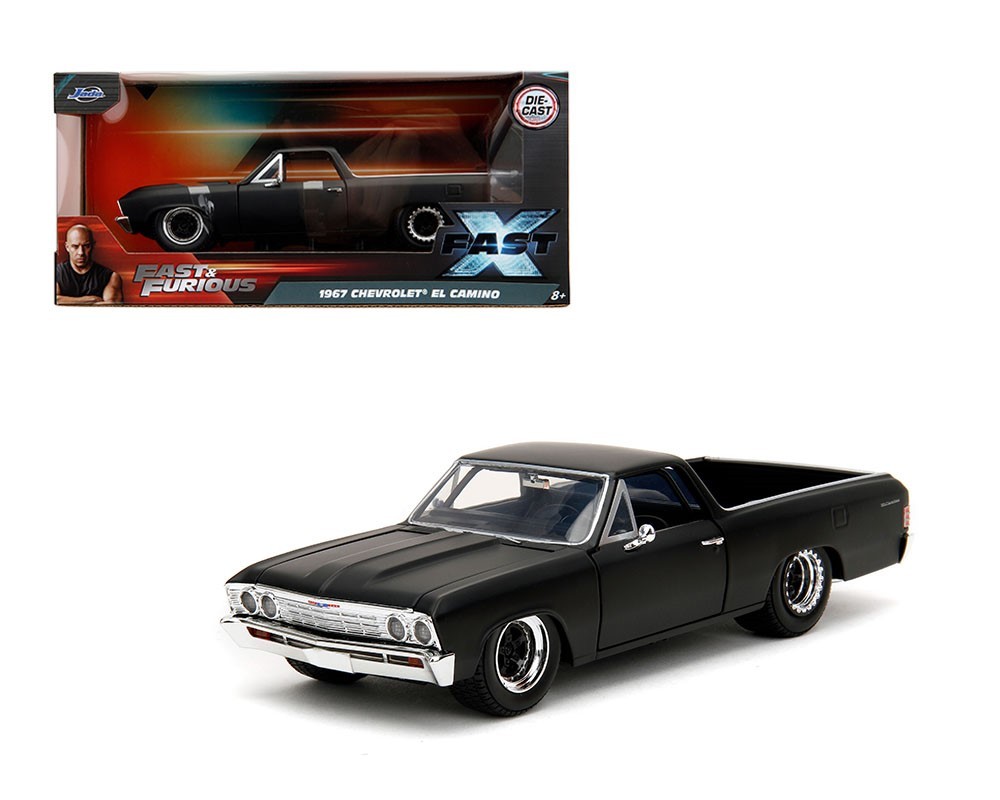 Jada 1:24 Fast & Furious X 1967 Chevrolet El Camino Black