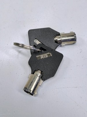 YUKON R19 SET OF TWO KEYS TUBULAR WORK BENCH REPLACEMENT KEY FREE SHIPPING