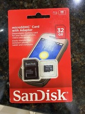 Qty 10- SanDisk SD 32GB Class 4 - MicroSDHC Card - SDSDQ-32768-A11M