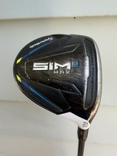 TaylorMade sim 2 max 3 wood golf club 15 degree r flex ventus shaft RH
